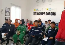 PLTMG Sorong Gandeng PMI Latih Pertolongan Pertama Kecelakaan Kerja
